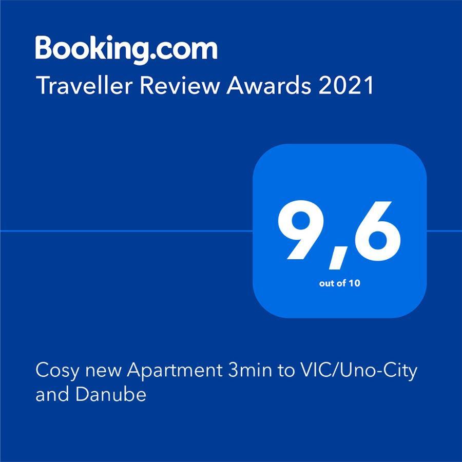 Cosy New Apartment 3Min To Vic/Uno-City And Danube Vienna Esterno foto